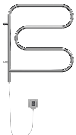 Электро 25 F-обр 600х600 поворотный Полотенцесушитель TERMINUS Ноябрьск - фото 2