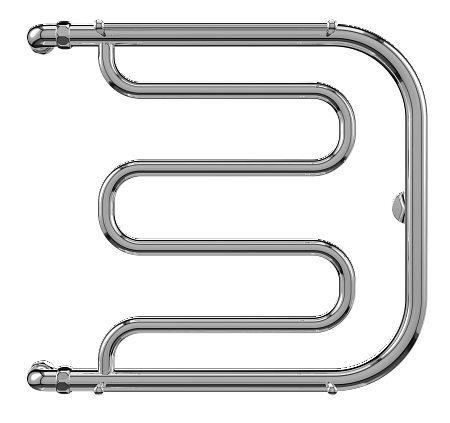Фокстрот AISI 32х2 600х700 Полотенцесушитель  TERMINUS Ноябрьск - фото 2